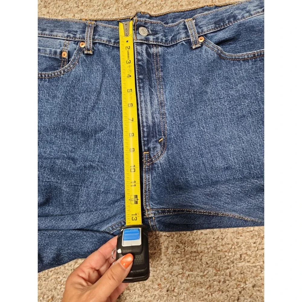 Levi's 505 Jeans 40x34 Mens  Denim Straight 100% Cotton Medium Wash